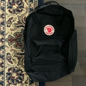 Kanken backpack, black